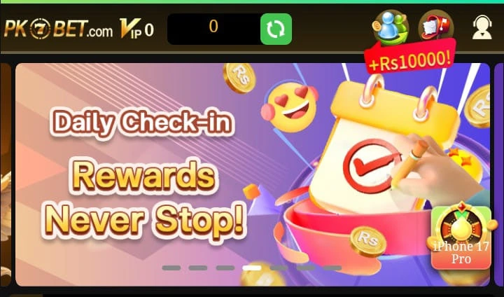 PK7Bet game earning app in pakistan