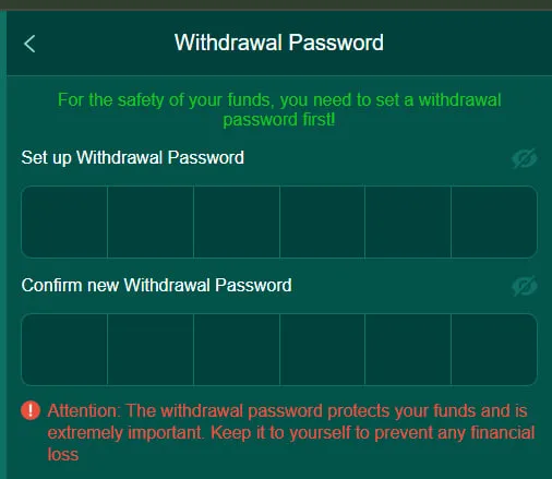H99 Game withdraw