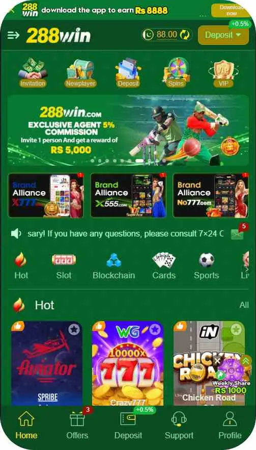 288 win Game Download